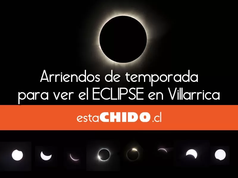 Arriendo Casa Villarrica Eclipse 2020 ✅