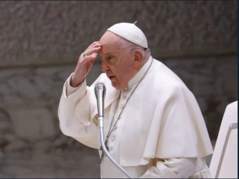 El Papa Francisco anuncia el envío de un emisario a Israel y los Territorios Palestinos para pedir la paz