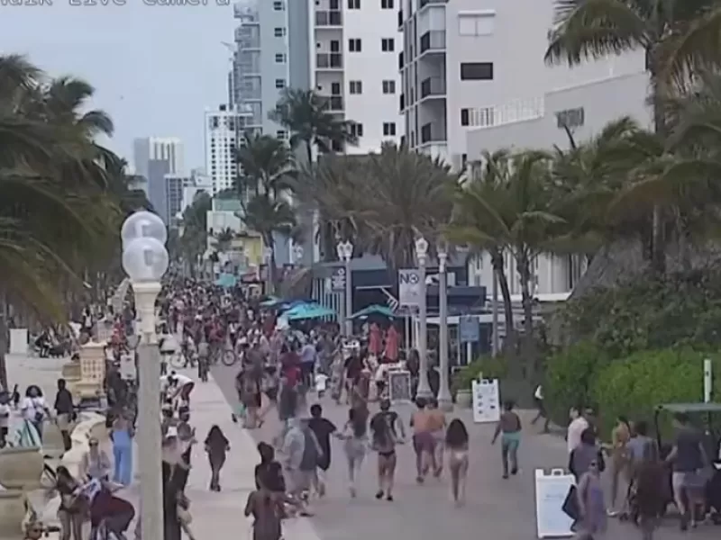 En Miami, nueve heridos por enfrentamientos en la playa