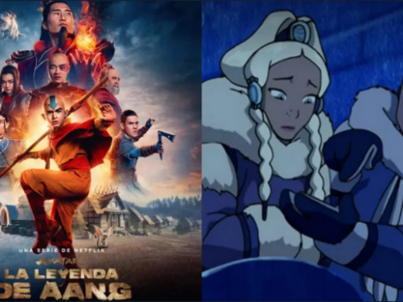 La peluca caricaturesca de Yue en "Avatar: La leyenda de Aang" provoca comparaciones con la película de 2010