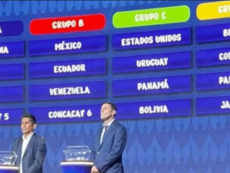 Lo que pasó durante el sorteo de la Copa América 2024 ¿Durante la definición de los grupos?