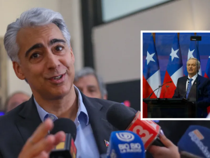 ME-O critica a Kast por explotar el temor al usar una "jaula" de vidrio en evento proselitista.