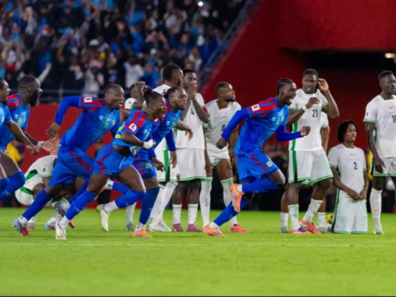 Mundial 2026: Congo sorprende, elimina a Nigeria y va al repechaje.